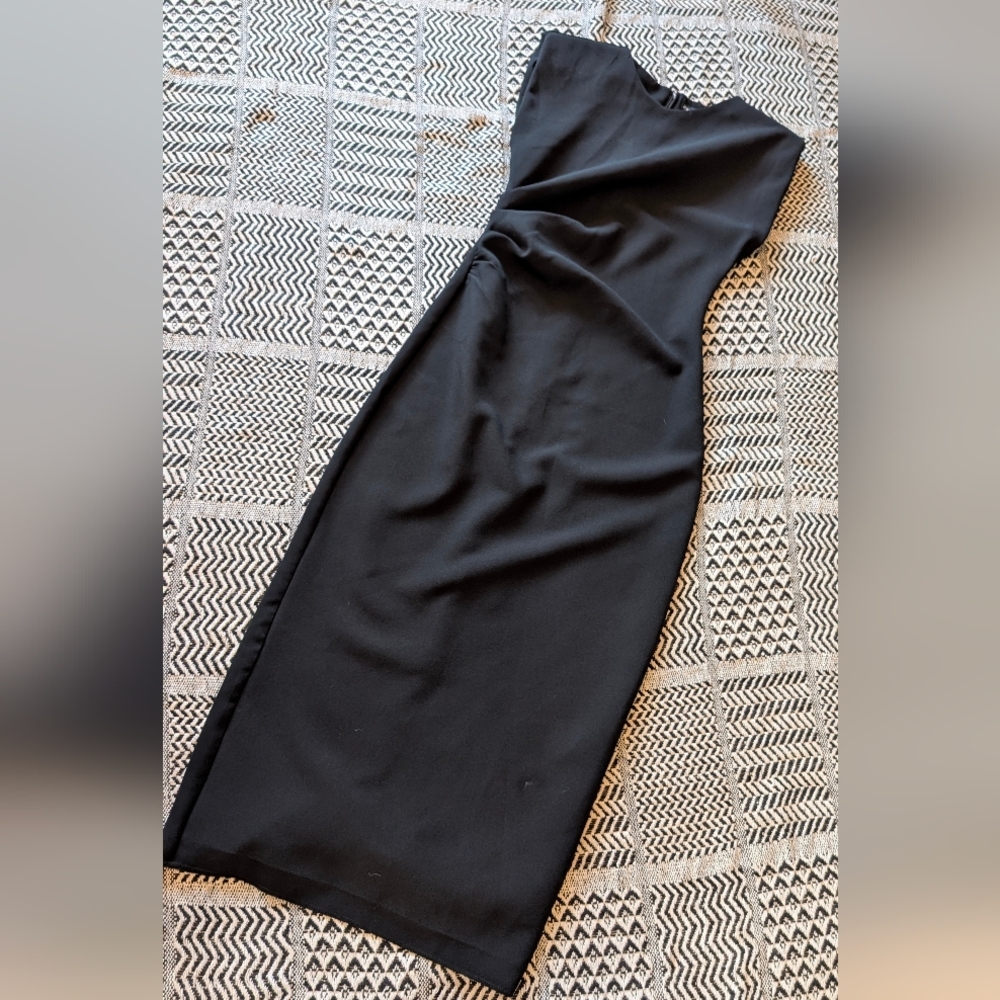 Zara Black Sleeveless Dress